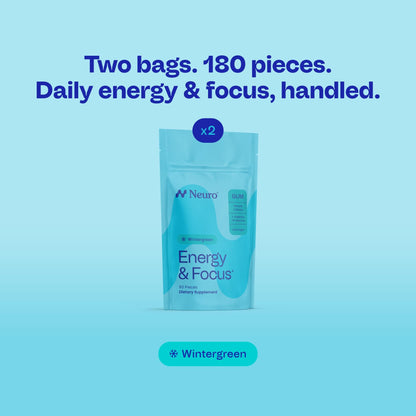 Energy & Focus™ Gum – Watermelon