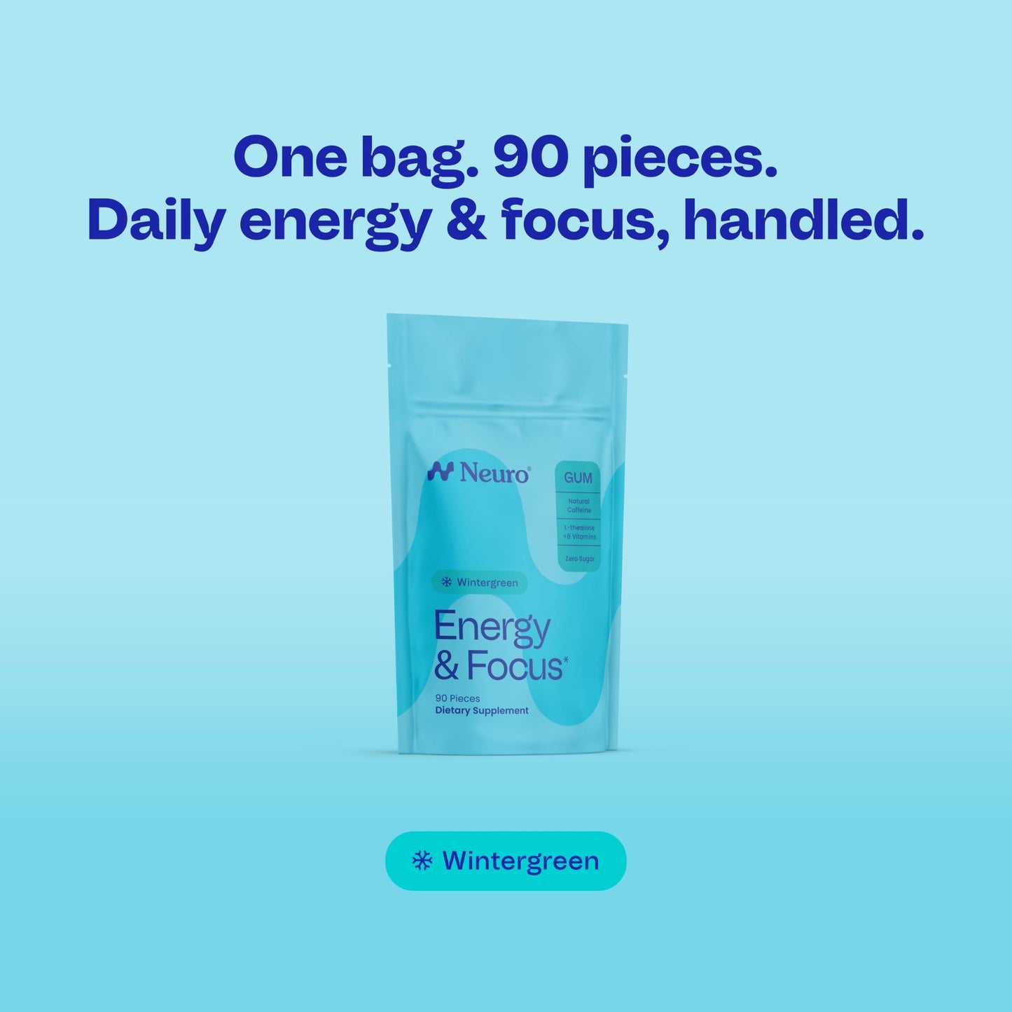 Energy & Focus™ Gum – Watermelon